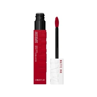 Maybelline Super Stay Matte Ink tekutá rtěnka tmavě červená 5 ml