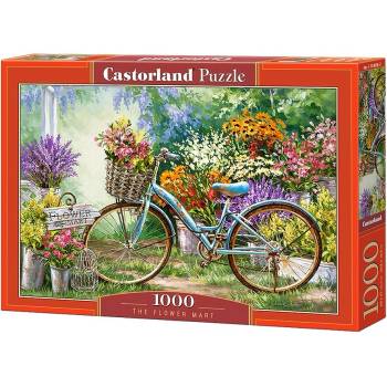 Castorland Пъзел Castorland от 1000 части - Цветен базар, Дона Гелсингър (C-103898)