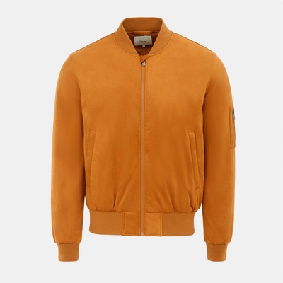 Firetrap Мъжко яке Firetrap Suede Jacket Mens - Tan