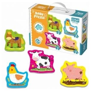 Trefl Puzzle - Baby Classic - Animals in the Country - Trefl Baby 36070