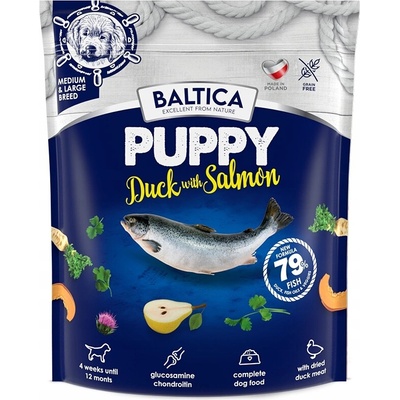 Baltica Puppy Duck & Salmon M/L 1 kg