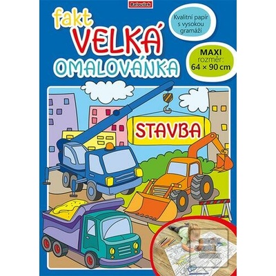 Fakt velká omalovánka Stavba