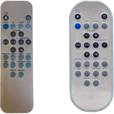 съвместим Philips mc230, mc235, mcd139, mcm275 - заместител дистанционно управление (mc230, mc235, mcd139, mcm275)