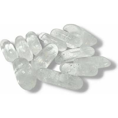KŘIŠŤÁL tromlovaný dlouhý , vel. cca 6 -7cm