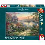 Schmidt Spiele Пъзел Schmidt от 1000 части - Пристанище в Нова Англия (58785)