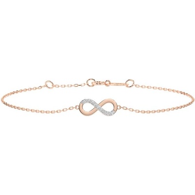 Cara Diamanti Гривна от розово злато с диаманти Cara Diamanti K105-10009R (K105-10009R)