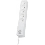 Lestar Power strip Lestar ZX 510 anti-surge 5 sockets 3 m white