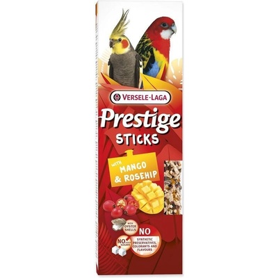 Versele-Laga Prestige velký papoušek s mangem a šípkem 2 x 140 g
