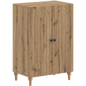 vidaXL Шкаф за обувки ALKMAAR 59, 5 x 39, 5 x 90 см Инженерна дървесина (896214)