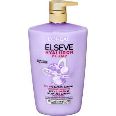 L’Oréal Paris Elseve Hyaluron Plump hydratační šampon s kyselinou hyaluronovou 1000 ml