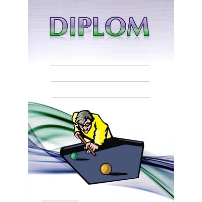 VIZINGR Kulečník diplom A4 č.12