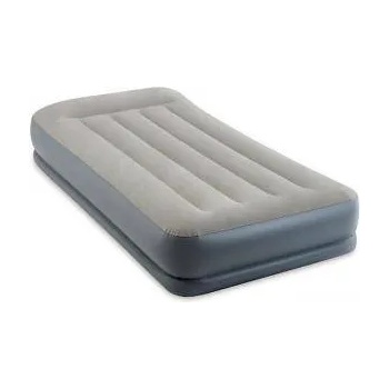 Intex Надуваем матрак с вградена помпа, Pillow Rest Twin Mid-Rise, 99 х 191 х 30 см. , INTEX, 764116