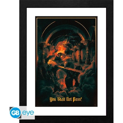 Plakát v rámu - LORD OF THE RINGS You shall not pass (30x40)
