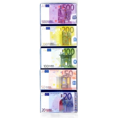 Selllot 8636 Mliečna čokoláda Euro bankovky 5 x 15 g
