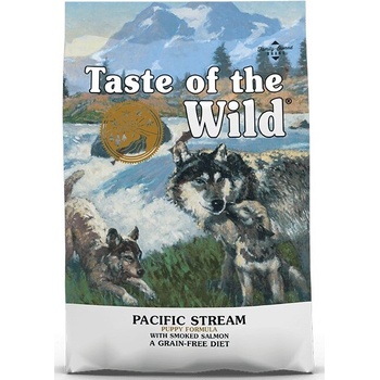 Taste of the Wild Pacific Stream Puppy 12,2 kg & High Prairie Puppy 13 kg