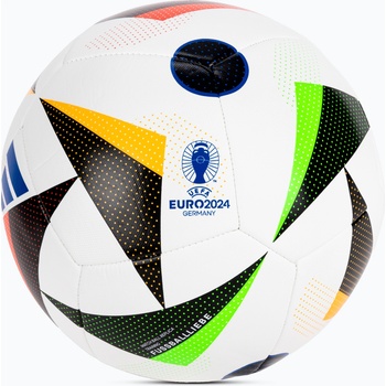 Adidas Футболна топка adidas Fussballiebe Trainig Euro 2024 white/black/glow blue размер 5