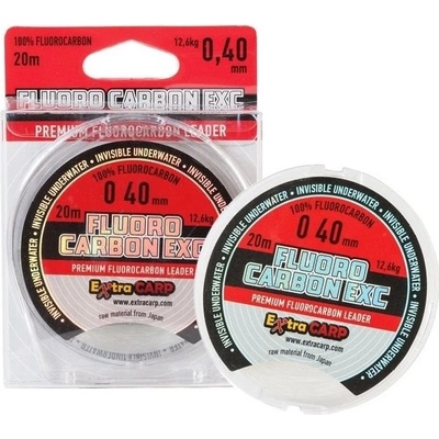 Extra Carp Fluoro Carbon EXC Číra 20 m 0,28 mm 6,9 kg