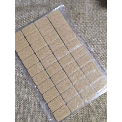 Suchý zip samolepicí obdélníčky 15x25 mm béžový
