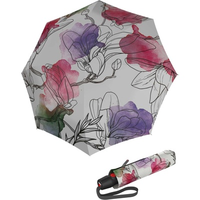 Knirps T.200 Medium Duomatic Iris elegantný plne automatický dáždnik pink