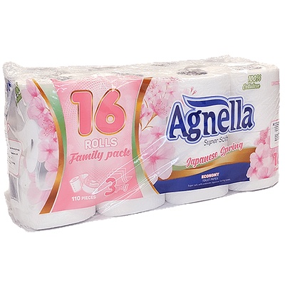 Agnella - Тоалетна хартия 16бр (3800234422626)