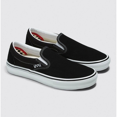 Vans Skate slip-on black/white – Zboží Mobilmania