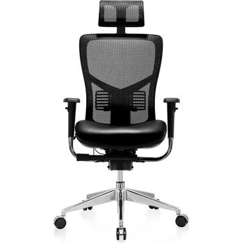 Image 1 of RFG Работен стол rfg tech@pro (on4010200097), меш, 250 кг. максимално натоварване, алуминиева база, газов амортисьор, черен (on4010200097)