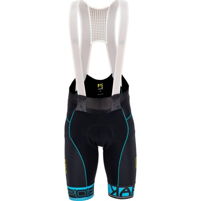 Karpos krátké s laclem Verve Evo černá/tyrkysová