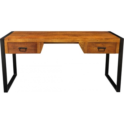 indickynabytok.sk - Písací stôl Retro 160x76x70 indický masív mango