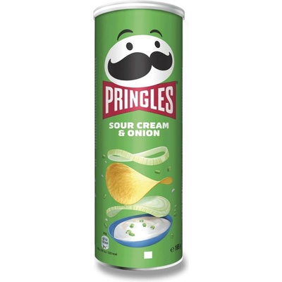 Pringles slané snacky Smetana a cibule 165 g