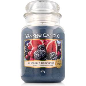 Yankee Candle Farm Fresh Peach Ароматна свещ 623 g тип Mulberry & Fig Delight
