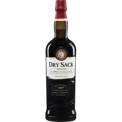 Sherry Dry Sack Medium Dry Superior polosuché 19,5% 0,75 l (holá láhev)
