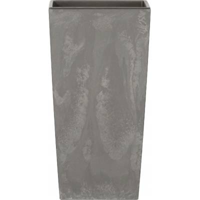 Prosperplast Kvetináč plast sivý 19,5 x 19,5 x 37,5 cm