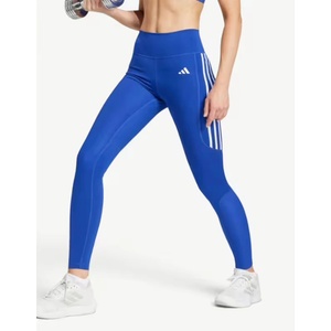 Adidas Optime Essentials Stash Pocket Leggings Blue - magazinko