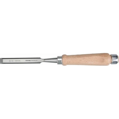 Dláto, drevená rukoväť, 14mm, dĺžka 275mm, CrV, EXTOL PREMIUM