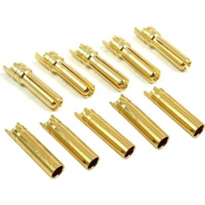 Yeah Racing Zlacený konektor G4.0mm 5 párů