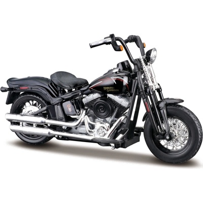 MAISTO HD Motocykel 2008 FLSTSB Cross Bones blister box 1:18