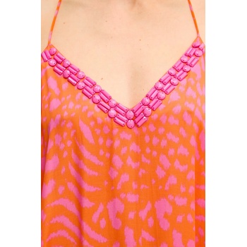 Lola Casademunt лятна рокля от вискоза (LS2616030)