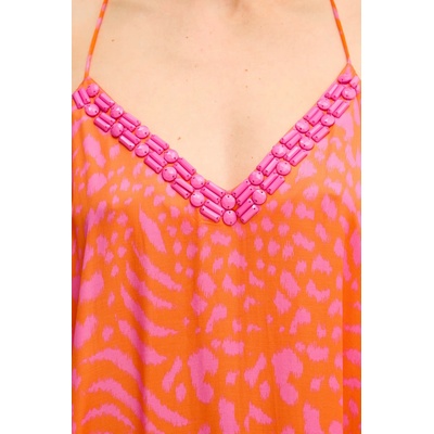 Lola Casademunt лятна рокля от вискоза (LS2616030)