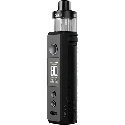 VooPoo Drag X2 Mod Pod 80 W Full Kit 0 mAh Spray Black 1 ks