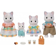 Sylvanian Families 5738 Latte Cat Family