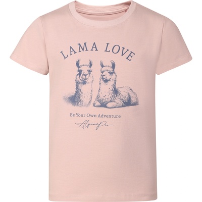 Alpine Pro Детска памучна тениска ALPINE PRO SUMEKO peach whip вариант pe ALPINE PRO | Bezhov | Момчешки | 92-98