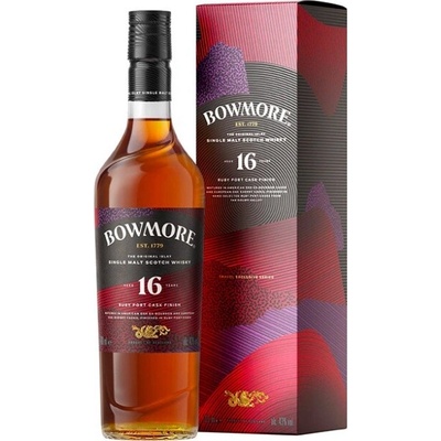 Bowmore 16y 43% 0,7 l (karton)
