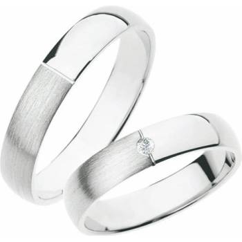 SP-244-Ag Stříbrné snubní prsteny