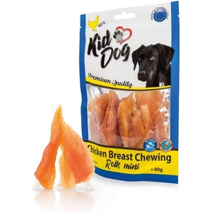 KIDDOG Пилешки гърди на бизонова пръчка мини 9 см, 80 г
