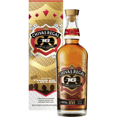 Chivas Regal Charles Leclerc Edition 16y 40% 1 l (holá láhev)