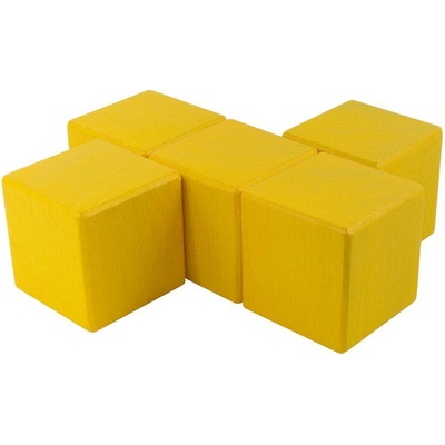 DrKO kostka 5 cm žlutá