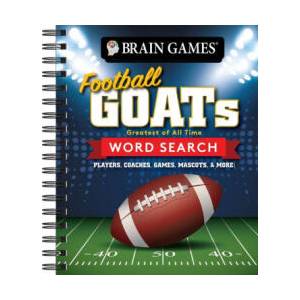 Brain Games - Football Goats Word Search | Brain Games (ISBN: 9781639386352)