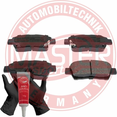 Sada brzdových platničiek kotúčovej brzdy MASTER-SPORT GERMANY Premium 13046058112N-SET-MS