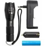 Libox LB0110 Tactical LED T6 ZOOM Rechargeable Flashlight