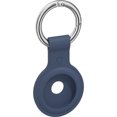 AirTag kľúčenka AlzaGuard Silicone Keychain pre Airtag modrá (AGD-AKS002L)